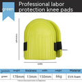 EVA foam kneecap pads in four colours for work kneeling protection