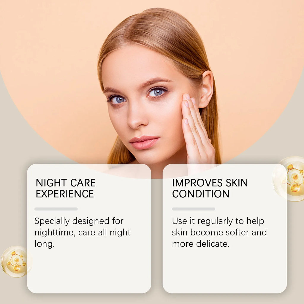 30g moisturising skin lightening facial mask with glycerin and coffee seed oil gel formula