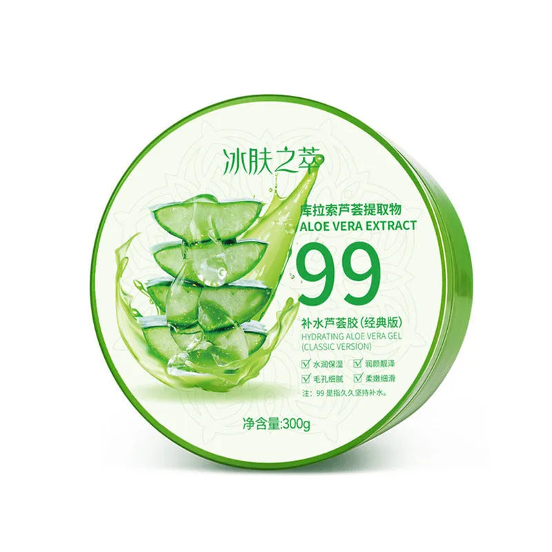 Aloe Vera Gel 300g skincare moisturising product in emulsion-gel formula for facial hydration