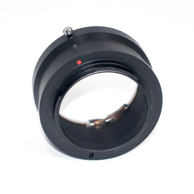 Black metal Nikon AI to Sony NEX lens adapter ring for NEX-5 and NEX-3 cameras