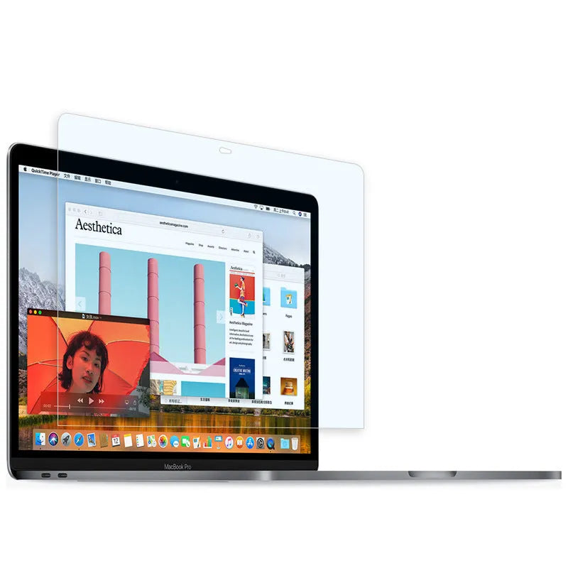 Lansheng matte screen protector for 13-inch MacBook Pro A1706 A1708 A1989 A2159 models.