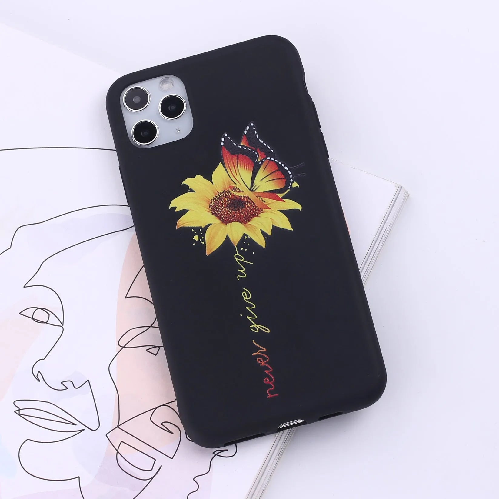 Apple iPhone mobile phone case in various colours showing TPU flexible construction