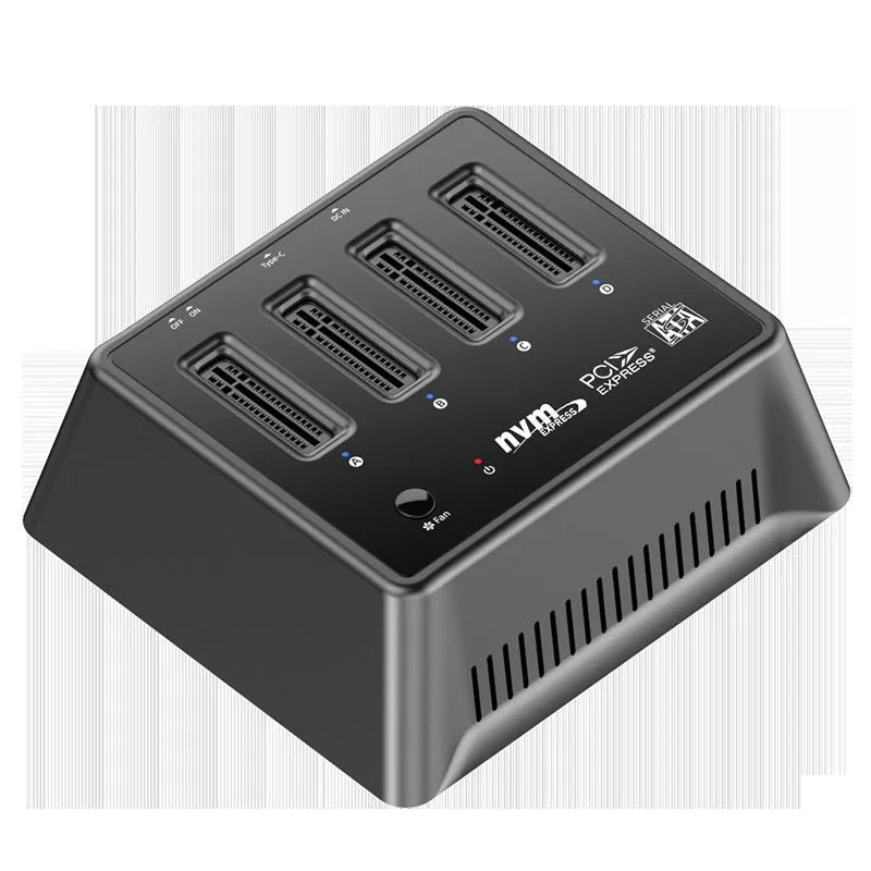 Aluminium M2 dual protocol SSD base, dimensions 90mm x 78mm x 34mm, colour K30174P2
