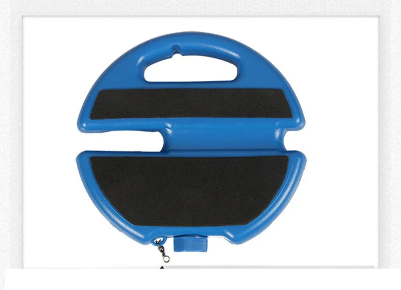 Tennis training device with rope and ball on base for solo rebound practice