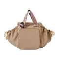 Nylon mommy bag in large capacity tote style, available in multiple colours for travel and daily use