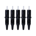 Boxed integrated needle and ballpoint tattoo tool in multiple colour options including red, blue, and black.
