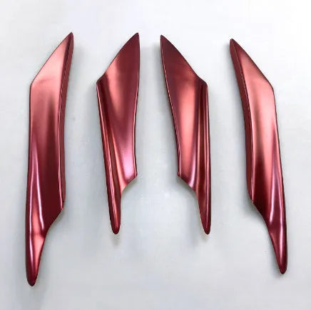 ABS automotive bumper blade with carbon fibre finish for car bumper installation