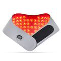 Red light hot compress neck mask with controller for cervical vertebra physiotherapy