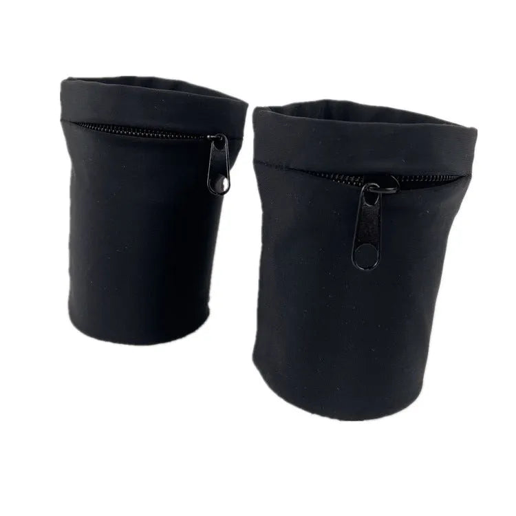 Wrist bag armband sleeve for camping and fitness, dimensions 10cm by 10.5cm.
