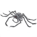 Halloween spider costume for pets on dog showing black and purple spider design