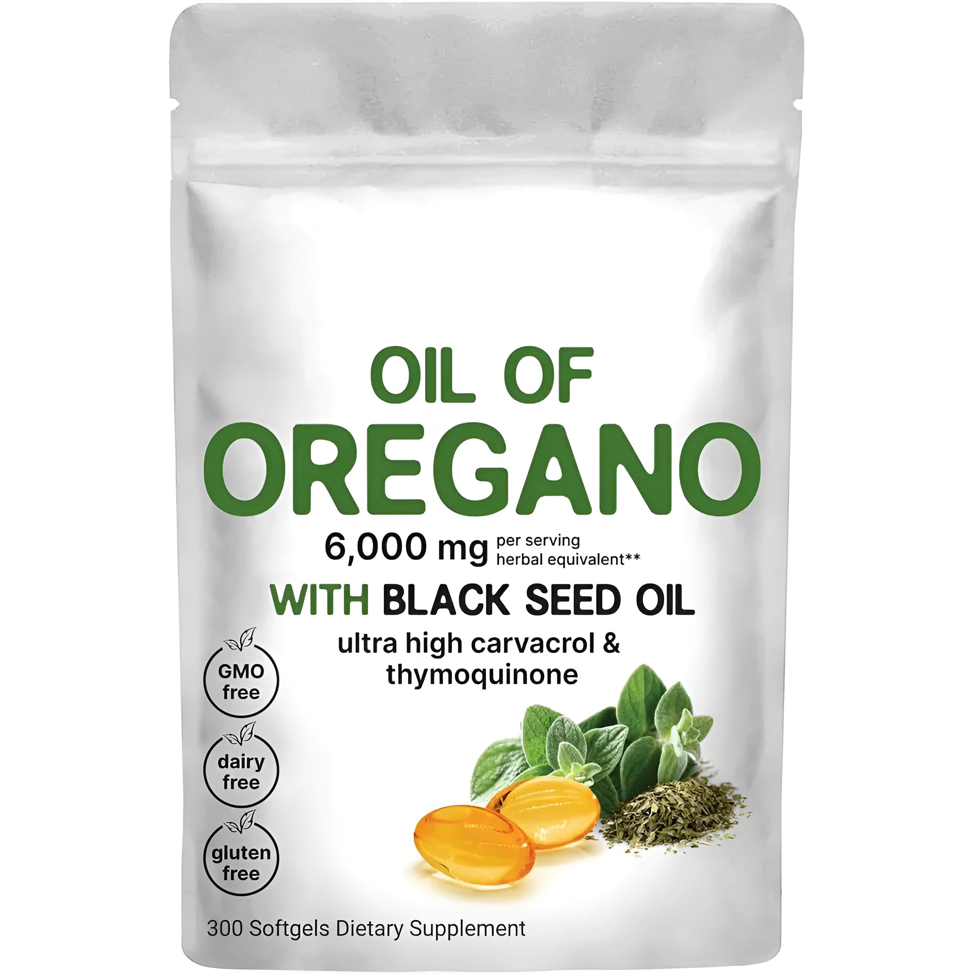 Butter Black Seed Oil soft capsules supplement in packaging