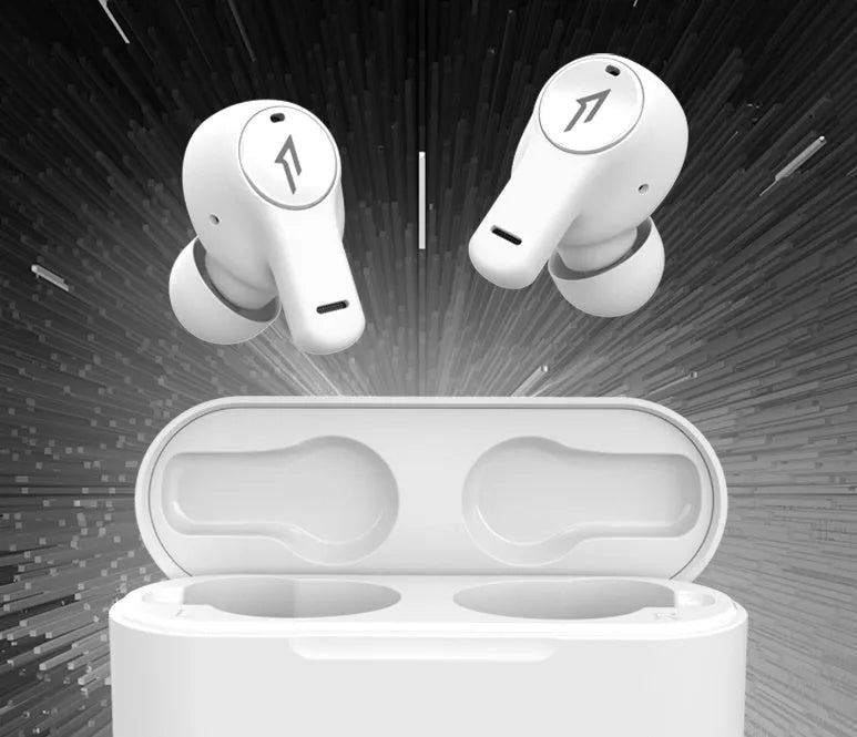 True Wireless Bluetooth Sports Earbuds in Pearl White or Magic Night Black colour
