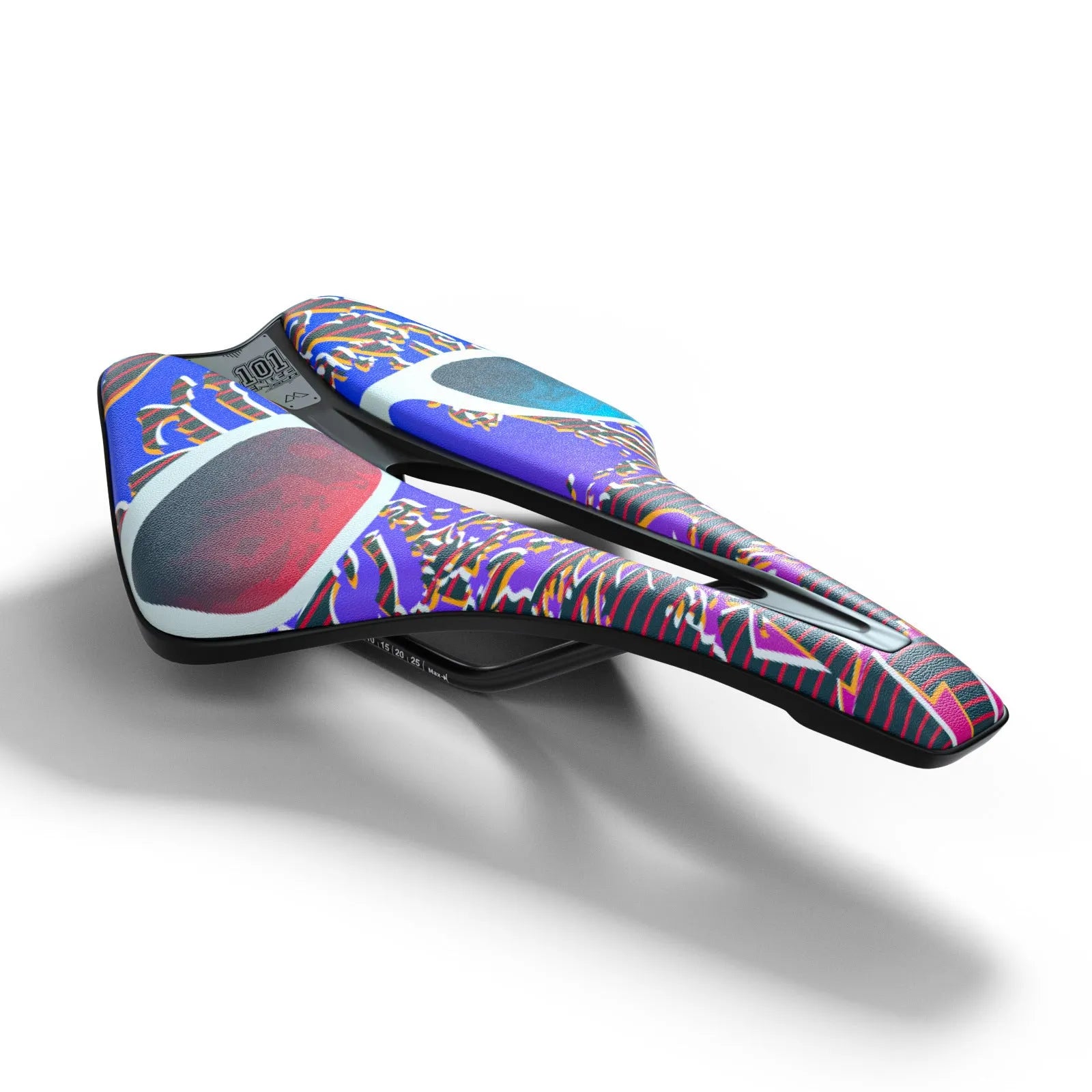 Bicycle seat cushion with ultra-light EVA cushioning and hollow design in multiple colour options