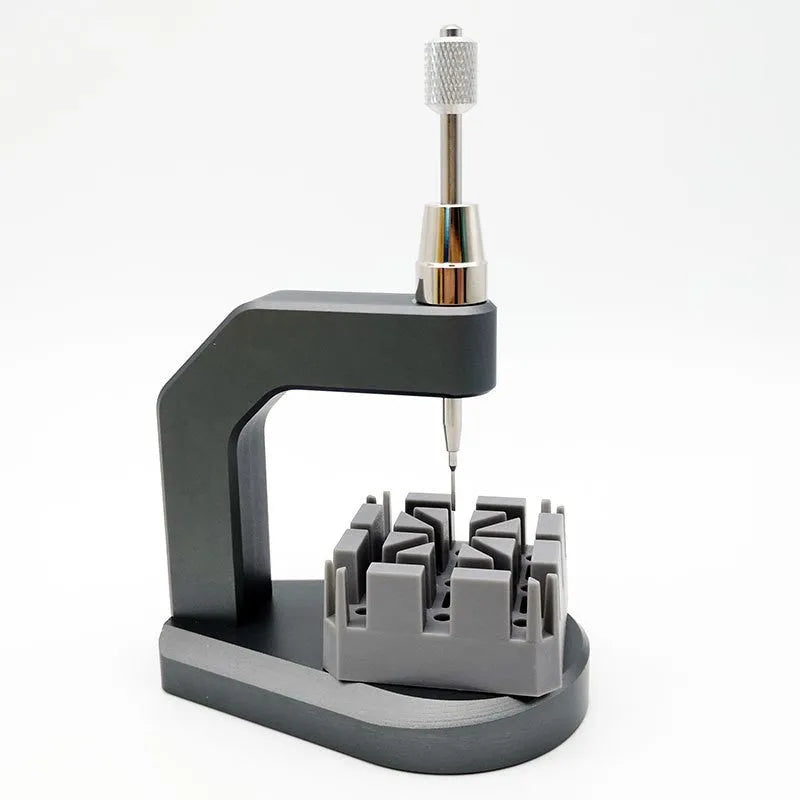 Silver tool steel press strap removal tool with 0.50-1.60mm blade for watch and jewellery repair