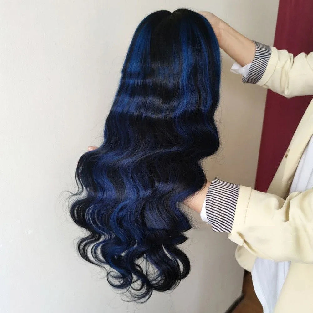 Real human hair lace front wig with transparent 4x4 lace, shown in a Star Fashion style.