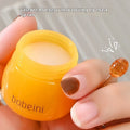 Vaseline lip balm pot with small brush, 9g net, in blueberry or pomegranate flavour