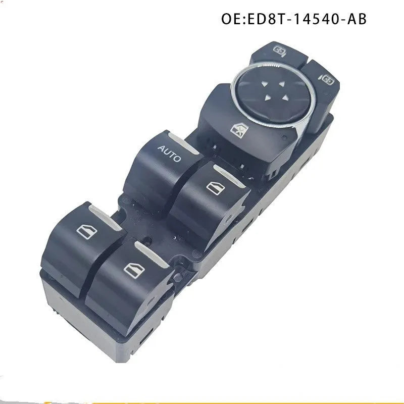 Ford Focus electric window regulator and power window control unit with black ABS housing
