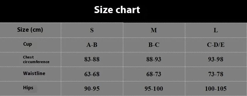Black women's bikini swimsuit with a hollowed-out split design, showing front and back views.