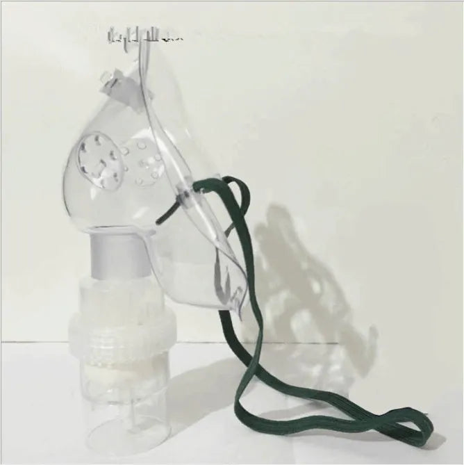 Soft rubber mask strap adjuster or ear saver accessory on a white background.