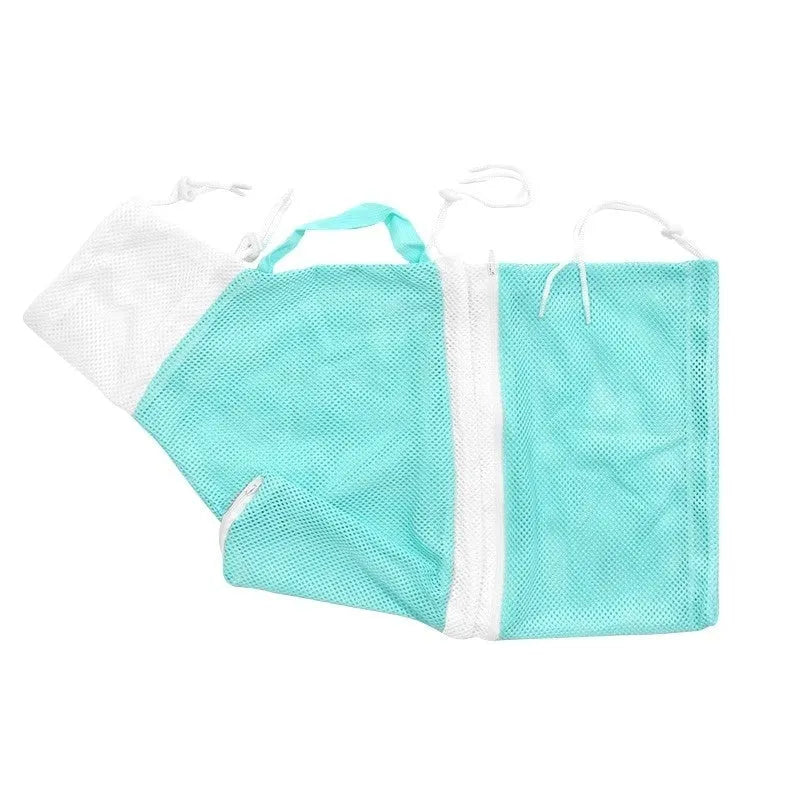 Fifth-generation cat grooming bag with detachable design in grey and white colour