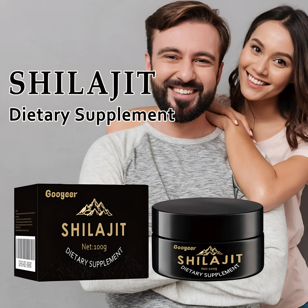 Googeer Shilajit 100g body care supplement kit with universal application