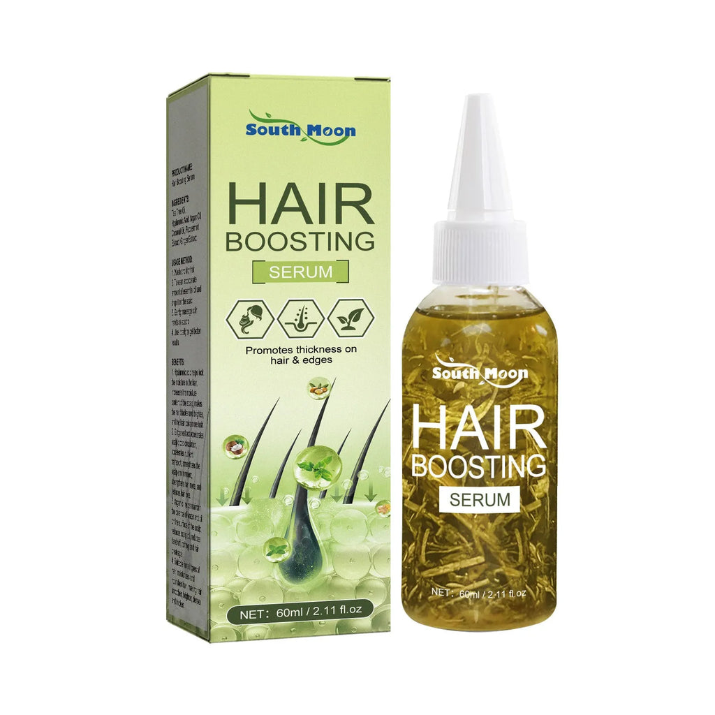 60ml bottle of hair care essential oil for anti-fall repair and moisturising dry hair treatment