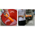 Orange EVA foam handle water blaster toy with plastic body for summer outdoor water games
