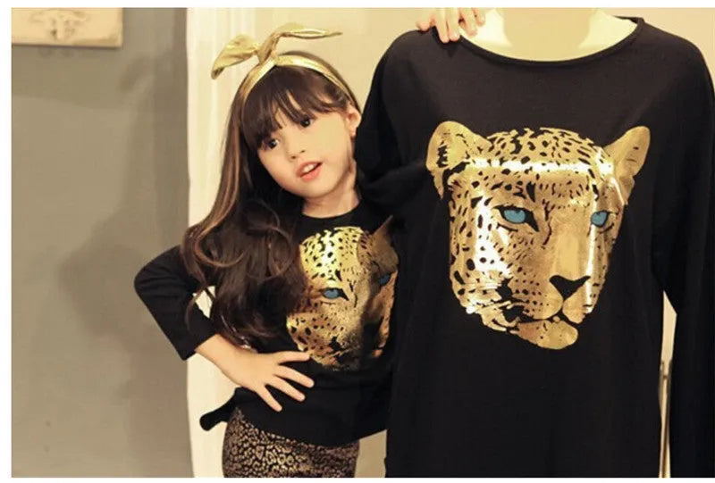Two sets of children's casual summer pants suits in various colours for ages 3-8.