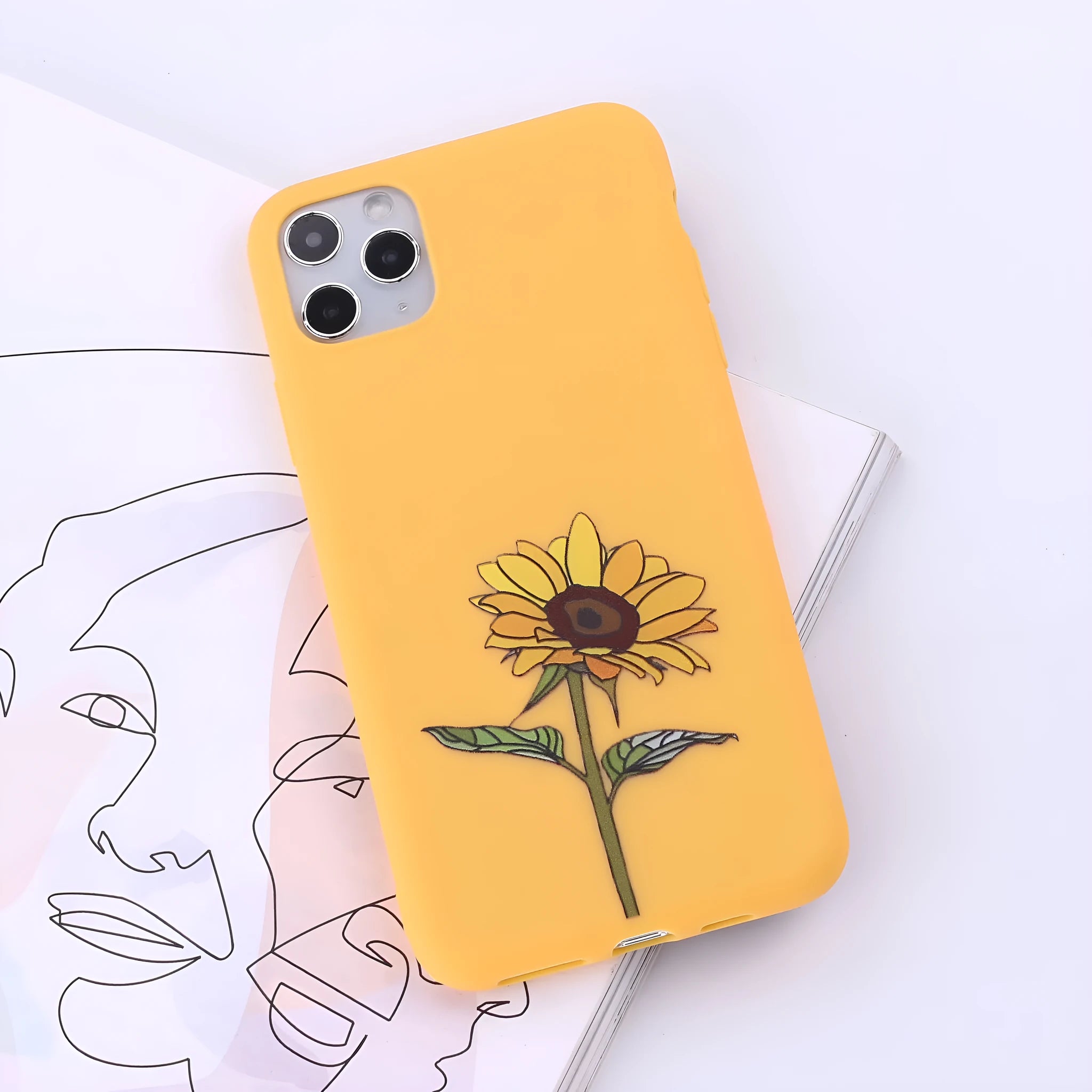 Apple iPhone mobile phone case in various colours showing TPU flexible construction