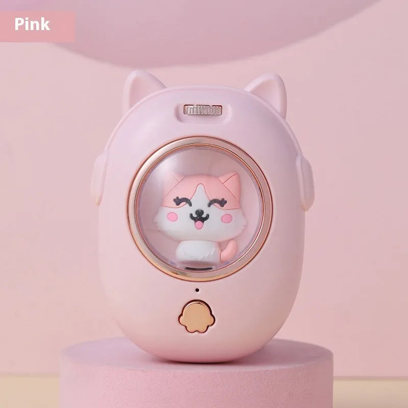 Pink and yellow multifunctional pet comb with integrated laser pointer for cats and dogs
