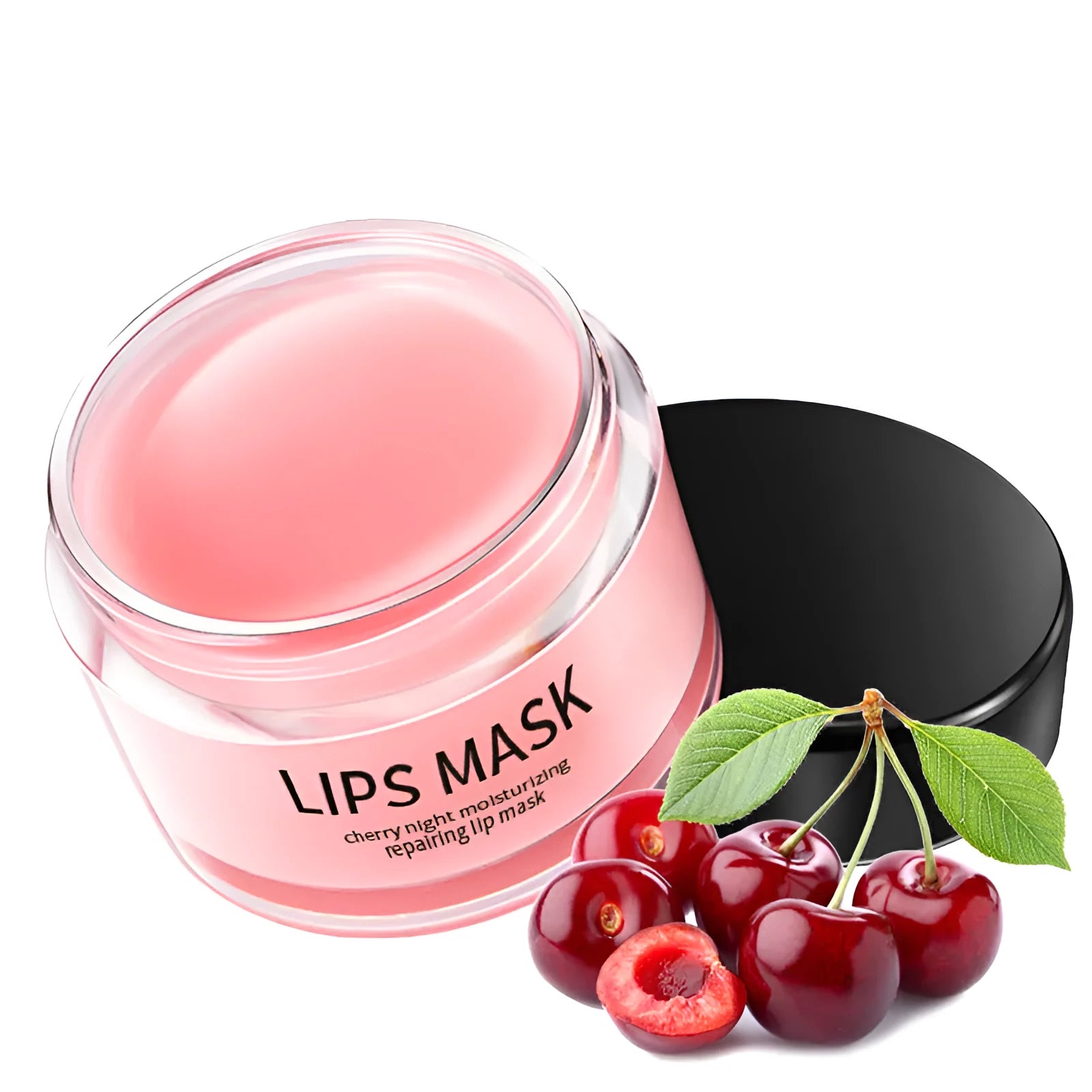 A lip box containing a 20-30g moisturising lip mask for dry, rough lips.