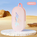 Waterproof EVA swimming storage bag in orange colour with simple modern design