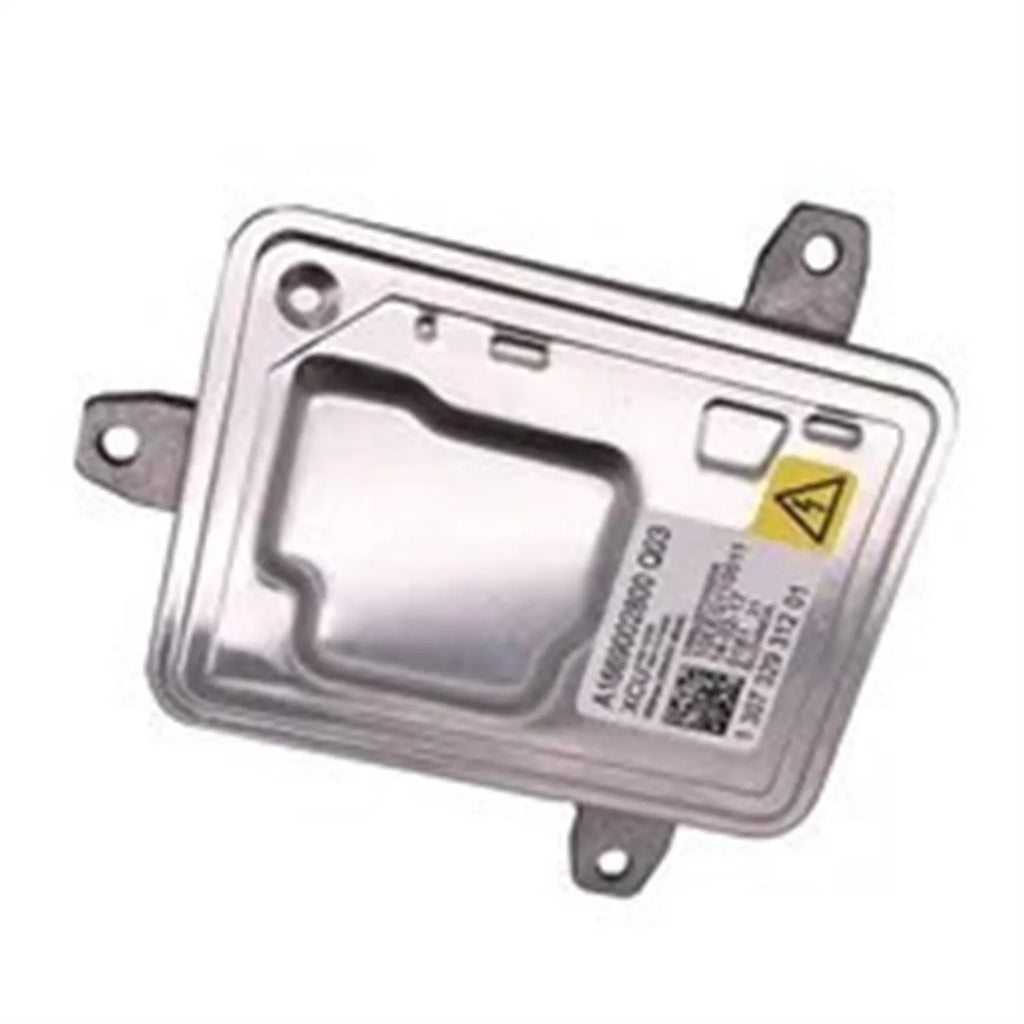 Metal housing headlight ballast unit showing 14x11x4.5cm dimensions