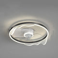 Simple modern Nordic ceiling lamp with fan for children's rooms in iron construction