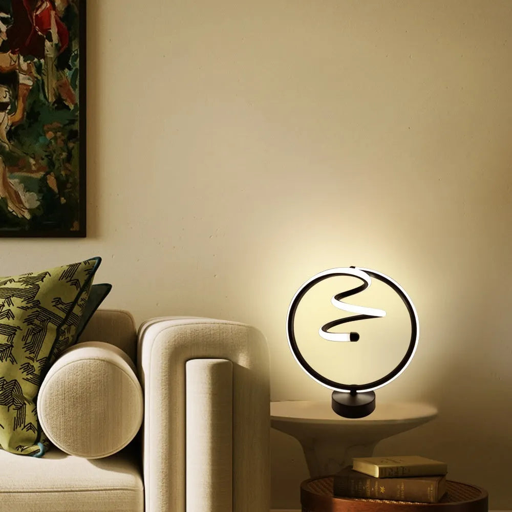 Black musical note-shaped Bluetooth remote control night light with RGB LED panel