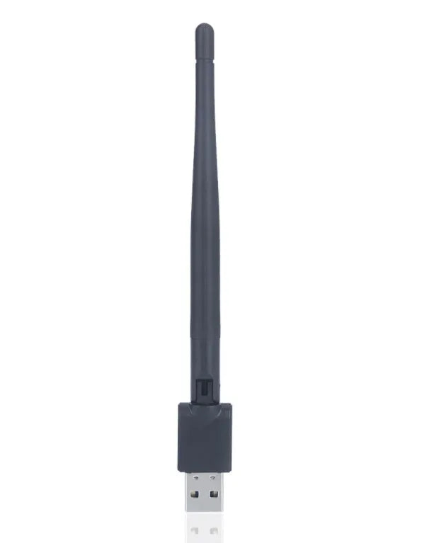 RT5370 black USB WiFi network card adapter for set-top boxes and computers