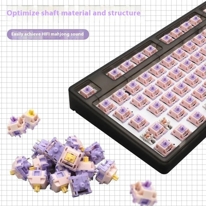 MMD Princess linear mechanical keyboard switch for custom keyboard builds.