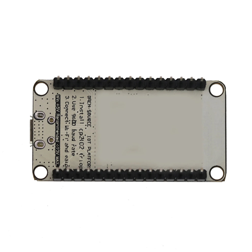 NodeMCU Lua ESP8266 Wi-Fi development board with CH340G USB interface and pin headers