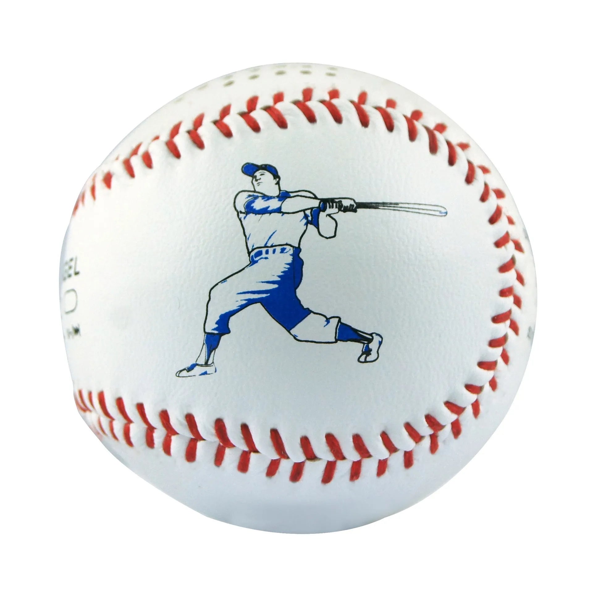 Baseball-shaped Bluetooth speaker in green, orange, or white colours with USB charging port