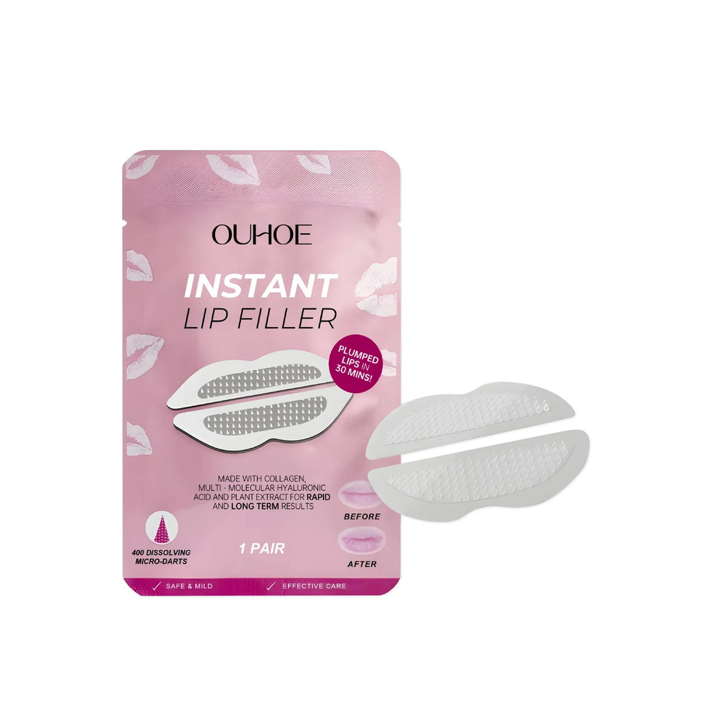 Silicone lip nursing adhesive bandage measuring 8cm by 12cm for post-procedure care