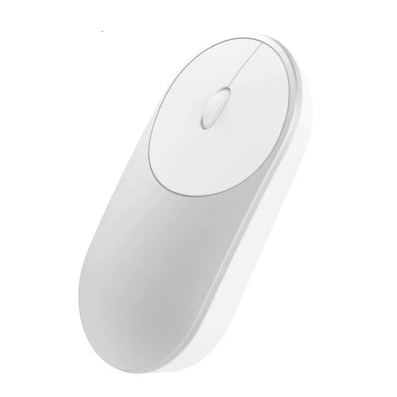 Wireless Bluetooth mouse for laptop in black or white colour with standard size