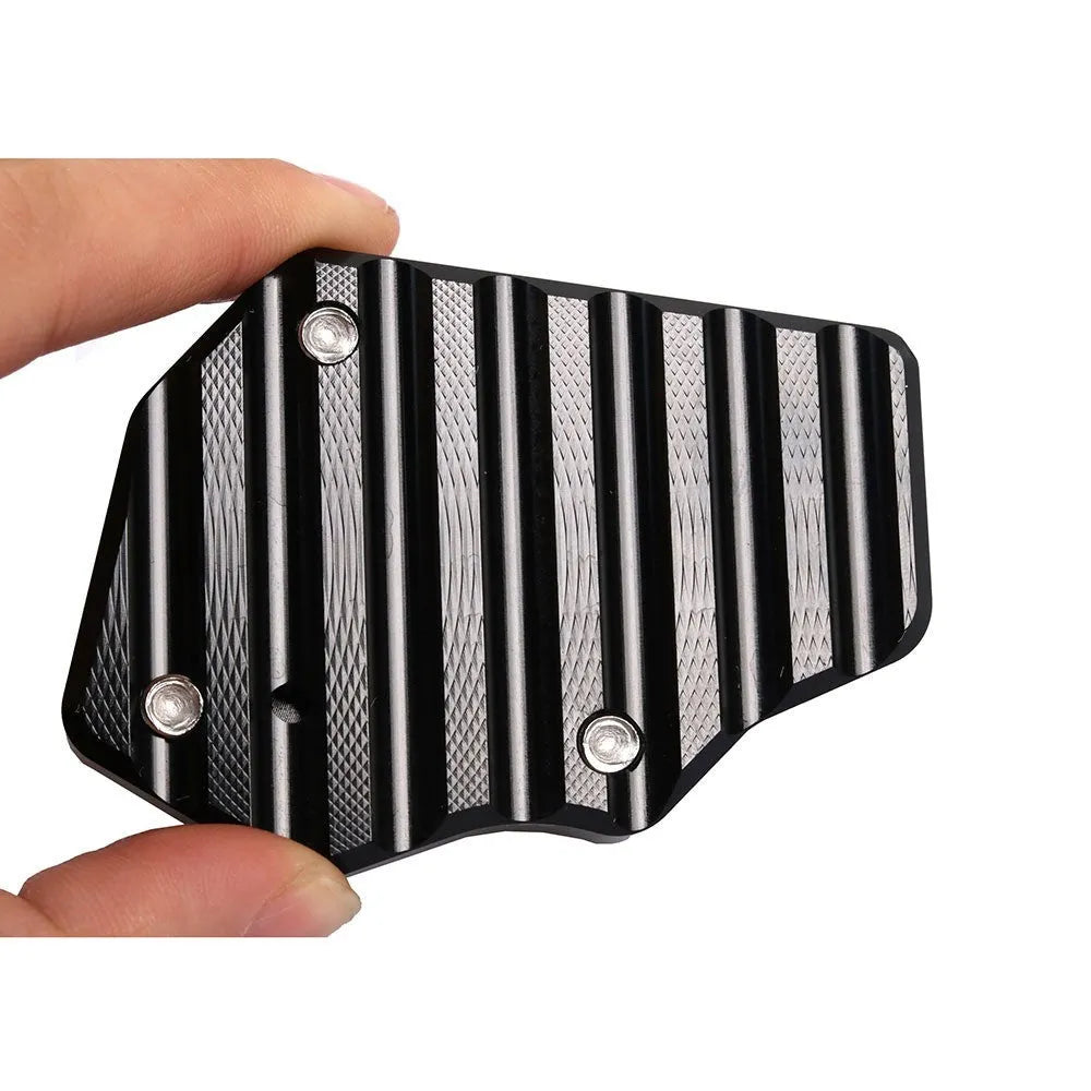 Thickened aluminium alloy side support pad bracket for New Continent Honda S07 electric car in black
