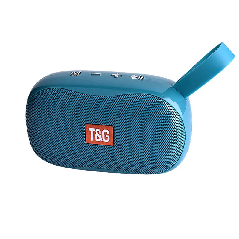 TG173 Bluetooth speaker in compact design with 8 colour options including black, blue, red, and silver grey