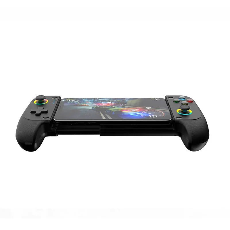 Bluetooth wireless game stretching handle controller for Android iOS mobile gaming
