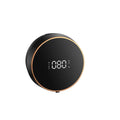 Black wall mounted auto sensing foam soap dispenser with USB charging port