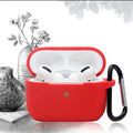 Glitter silicone clamshell protective cover for AirPods Pro in multiple colour options