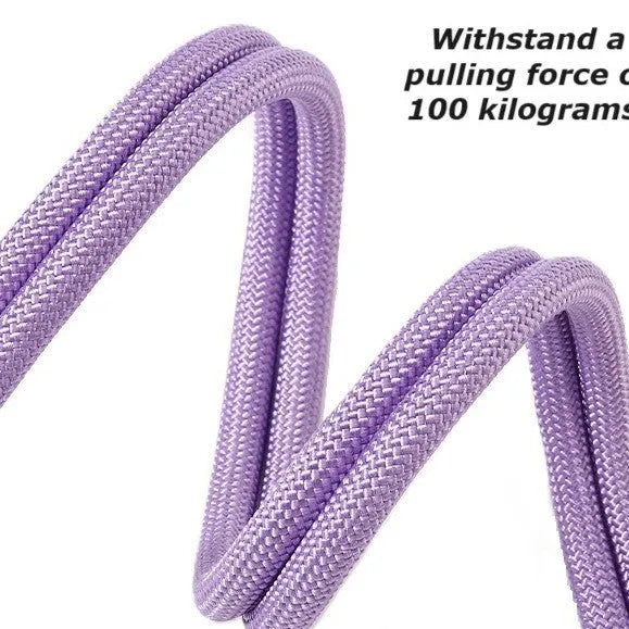 140cm nylon dog leash with anti-slip foam handle in four colour options