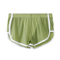 Men's ice silk quick-drying boxer shorts in grey blue colour on a white background
