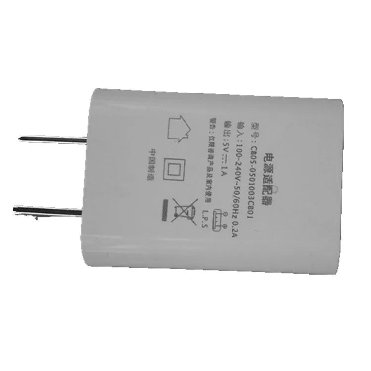 CE FCC certified slim 5V1A USB charger with wide voltage input