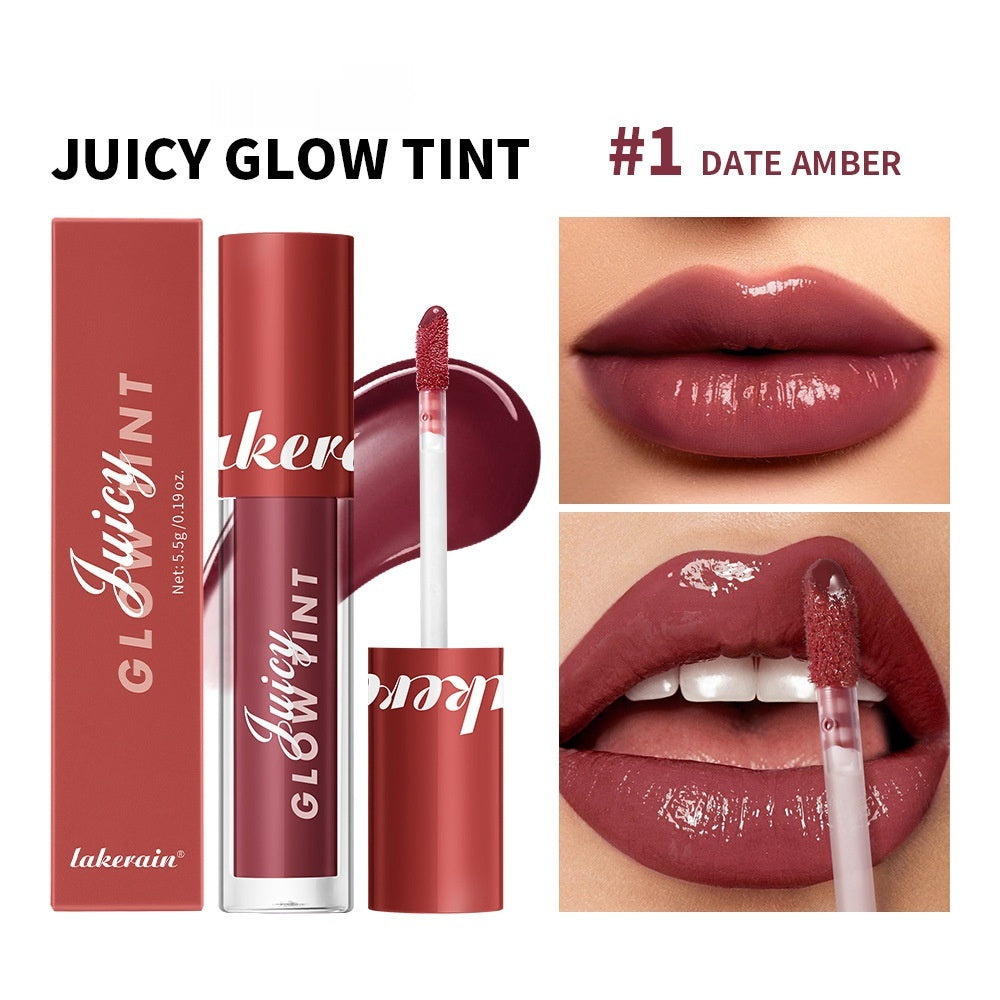 Juice Mirror Water Light Lip Lacquer: Hydrating Plumping Mirror Shine Lip Gloss & Glass Glaze for Juicy Luscious Lips